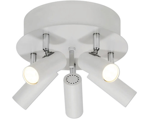 Taklampa med tre spotlights