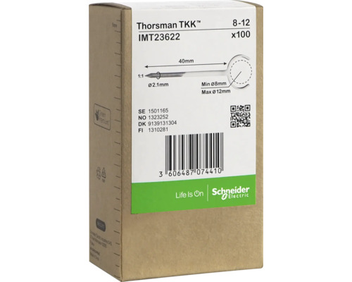 Metallklammer SCHNEIDER ELECTRIC TKK 8-12 2.1X40MM