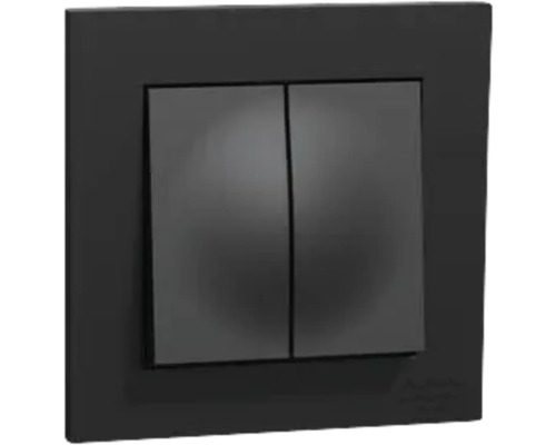 Dubbel strömbrytare för elinstallation