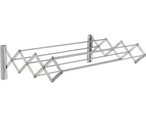 Utdragbar väggmonterad torkställning