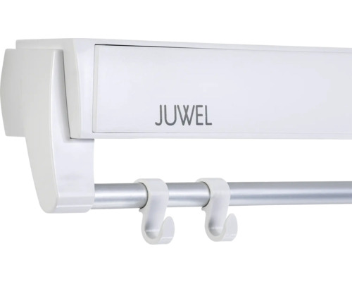 Juwel akvarietäckning med lysrör och fästen