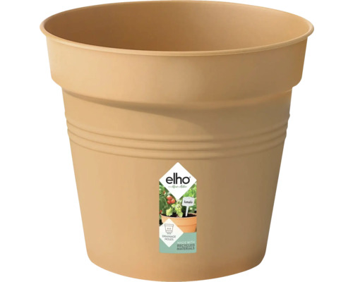 Blomkruka ELHO Green Basics plast Ø15x14cm terrakotta