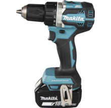 Borrskruvdragare MAKITA DDF484RT3J 18V inkl. 3x5,0Ah batterier/laddare/MACKPAC och klocka