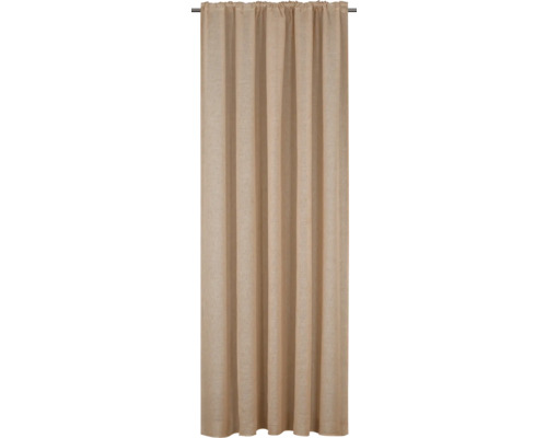 Gardin SOLEVITO rosa 280x140cm Gardin av tyg med rynkbandsupphängning