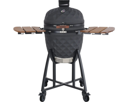 TENNEKER® Keramisk grill Kamado Comet TC-4 svart