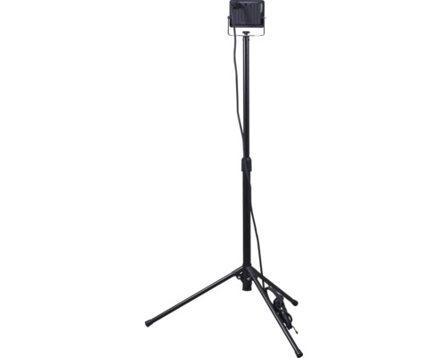 Byggstrålkastare med stativ