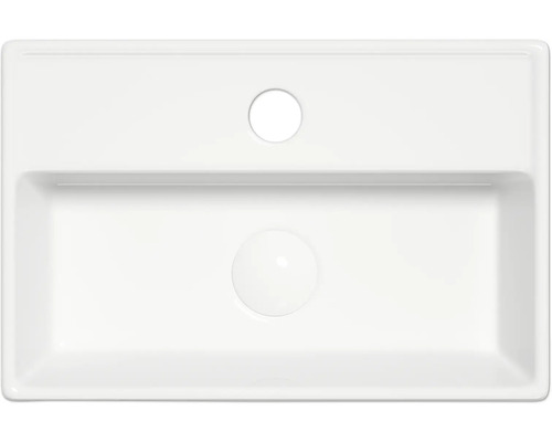 Tvättställ av keramik, ovanifrån