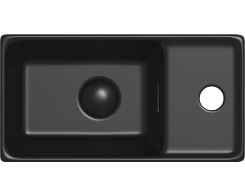 Diskho med en diskho och avrinningsyta