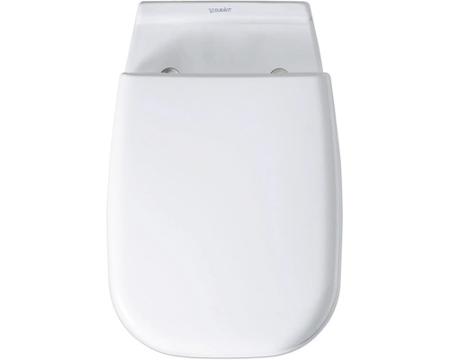 Duravit-logotyp på ett toalettlock