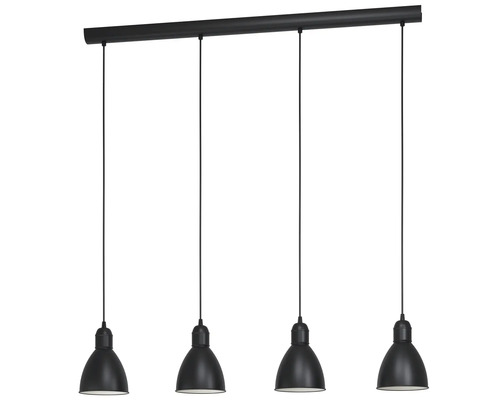 Taklampa med fyra lampor
