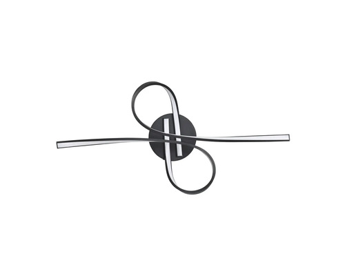 Modern taklampa med böjd design