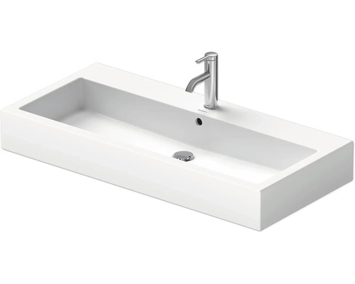Möbeltvättställ DURAVIT Vero vit blank 100x47 cm