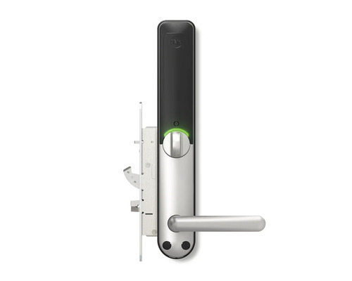 Yale smart dörrlås med digital låsfunktion och dörrhandtag