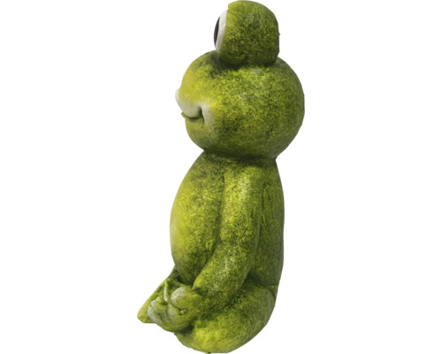 Dekorativ groda figur sittande