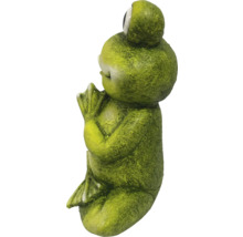 Dekorativ grodfigur av sten