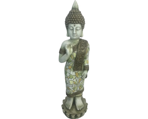 Trädgårdsdekoration LAFIORA Buddha stående 18,5x18,5x66cm