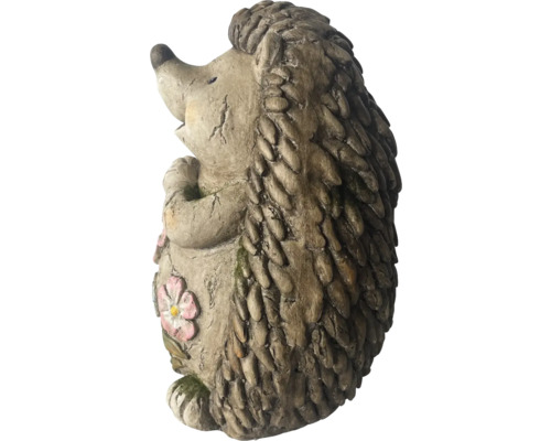 Dekorativ igelkott av sten för trädgården