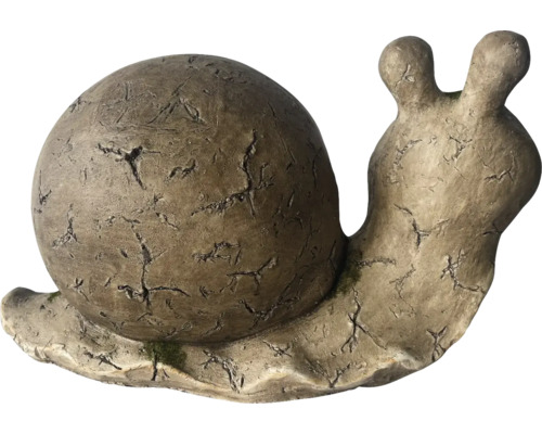 Dekorativ snigelstaty för trädgården