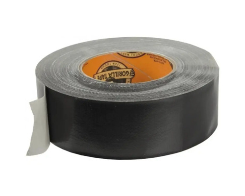 Rulle svart vävtejp