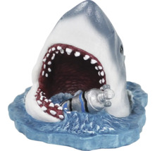 Dekorativ hajfigur med dyktub