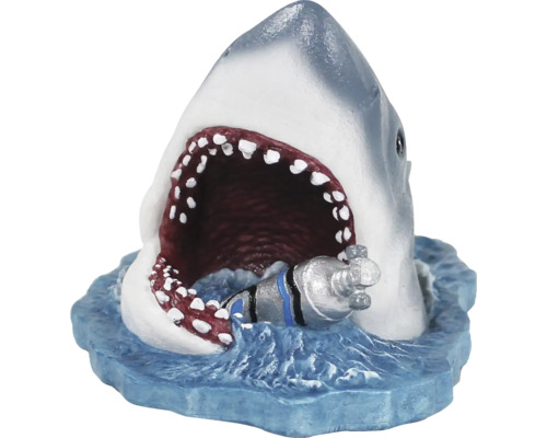 Dekorativ hajfigur med dyktub