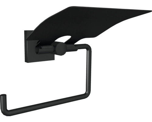 Toalettpappershållare med hylla