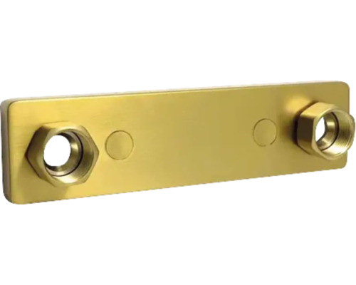 Blandarfäste NORO premium borstad mässing dold rördragning 160 mm c/c M26x1,5 8265068 Mässingsfördelare med två anslutningar