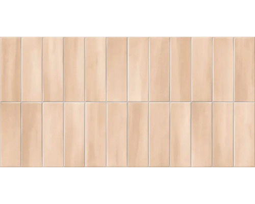 Dekorkakel GAYA FORES Deco Allure rose rosa 32x62,5x0,9 cm Rektangulära väggplattor, keramiskt material