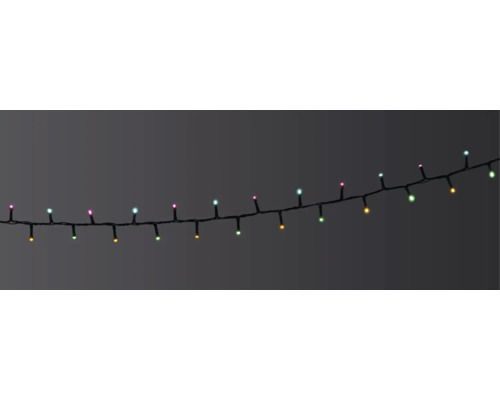 Ljuskedja med färgade lysdioder