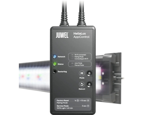 Juwel HeliaLux AppControl för styrning av akvariebelysning