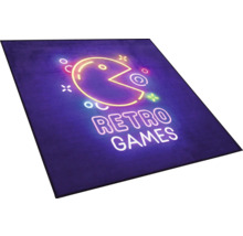 Dörrmatta med retrospelmotiv