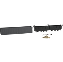 Blomlåda med bevattningssystem och tillbehör