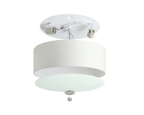 Taklampa med lampskärm och sockel