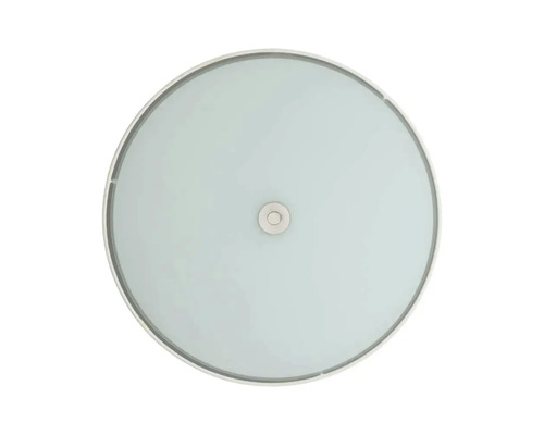 Rund taklampa med glasskärm