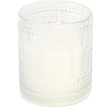 Dekorativt blockljus i glas
