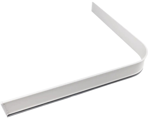 Duschsarg WATWIN Robust vit 92x92 cm aluminium med elastisk gummilist 7455783 Duschlist för duschkabin