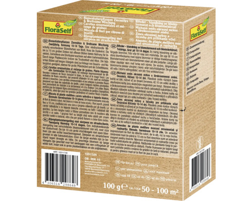 FloraSelf Bifoder blandning av blomstermorot och blomsterkörvel Fröpaket