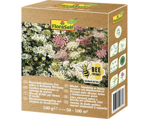 Blomsterfrö FLORASELF Nature Bifoder 100g/100m²