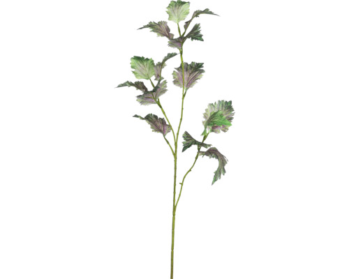 Konstväxt Palettblad kvist 74cm rosa