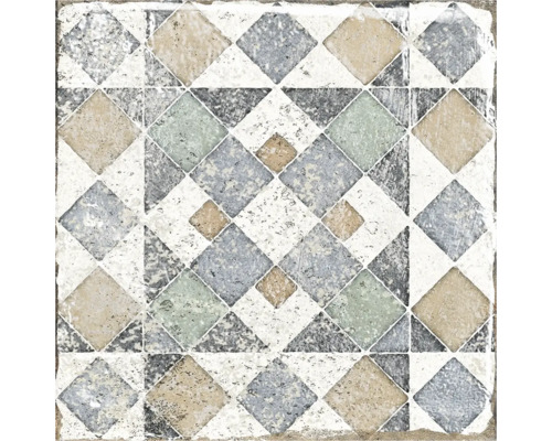 Keramisk platta med geometriskt mönster för vägg och golv