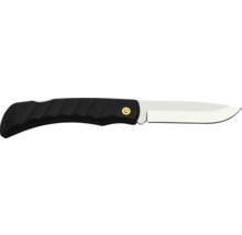 Fällkniv med svart handtag