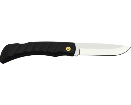 Fällkniv med svart handtag