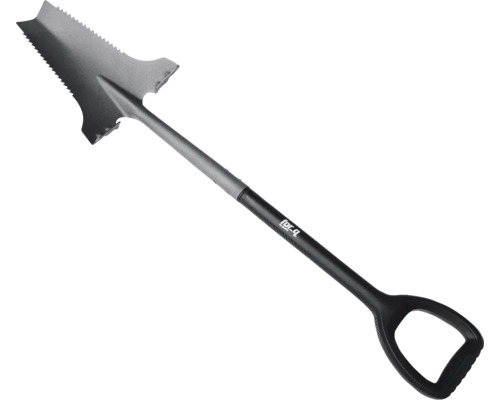 Multifunktionell spade med sågfunktion