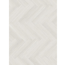 Ljust färgat trägolv i fiskbensmönster