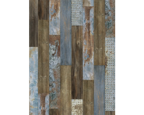 Dekorativa väggpaneler med trä- och metalleffekt