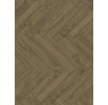 Läggning av laminatgolv i fiskbensmönster