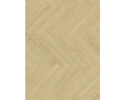 Laminatgolv lagt i fiskbensmönster