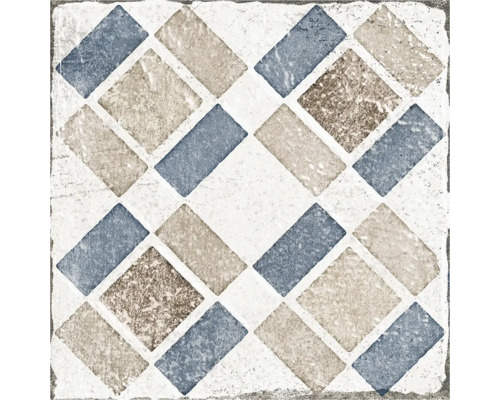 Kakelmönster med geometriskt rombmönster