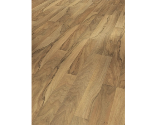 Närbild av laminatgolv med träutseende