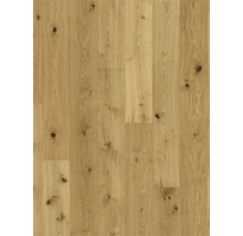 Ekparkett med kvistar